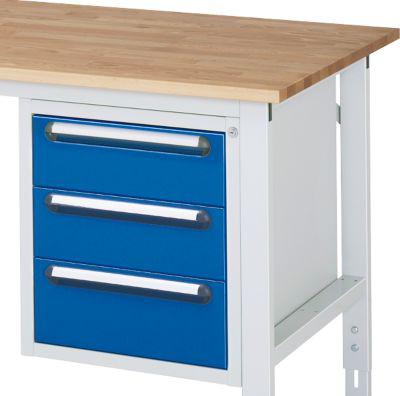 Unterbau-Container, Schublade 2 x 150 mm + 1 x 180 mm