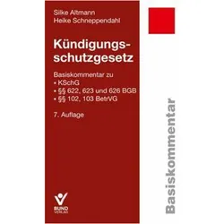 Altmann:Kündigungsschutzgesetz, Fachbücher von Heike Schneppendahl, Silke Altmann