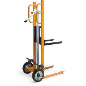 Taurolifter Hubkarre 30-1102-1028, mit Gabel, Hub 1200mm, Vollgummireifen, Tragkraft 150kg