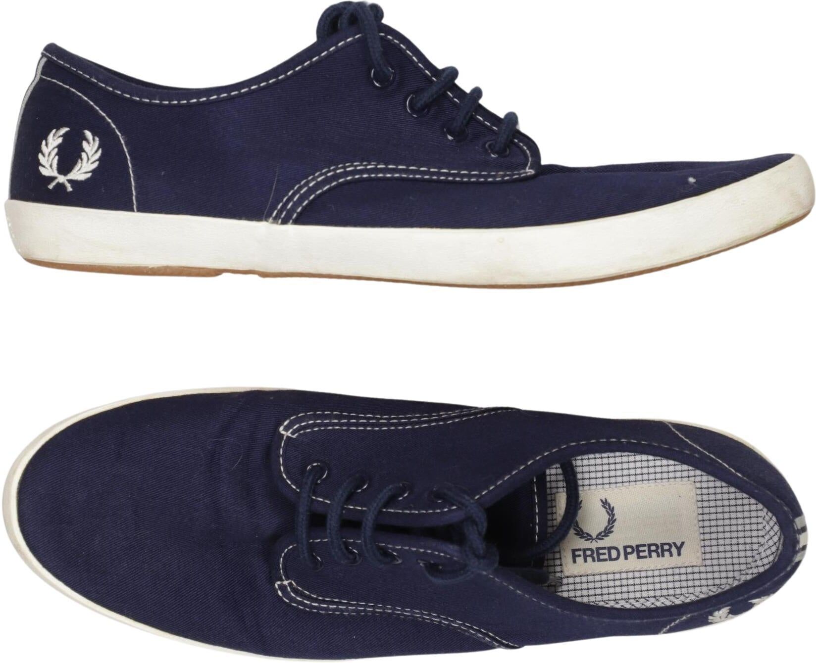 Fred Perry Herren Sneaker, Marineblau, Gr. EU 41, kein / Etikett - Second Hand