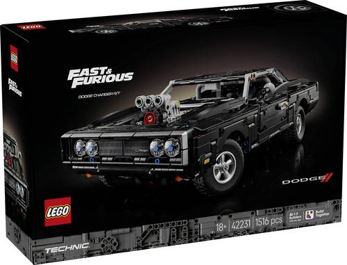 42231 LEGO TECHNIC Bauset für Erwachsene Lenkung, Radaufhängung, V8-Motor und 2 NOS-Flaschen