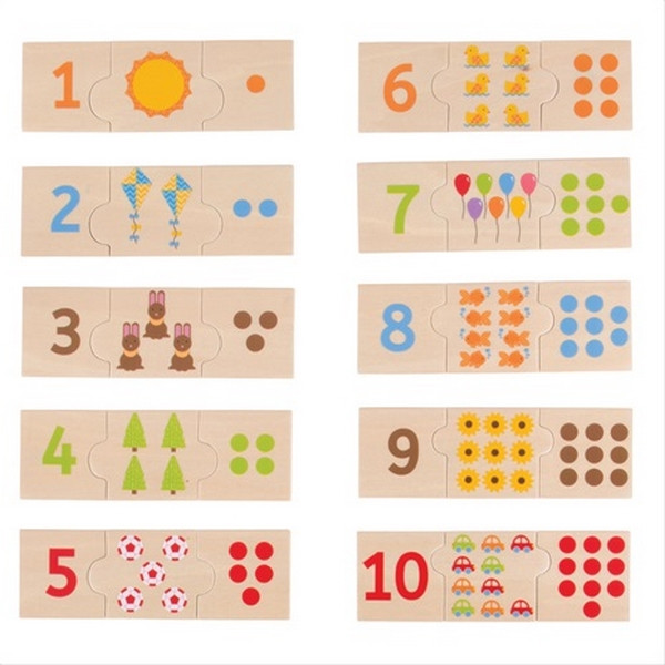 Bigjigs Toys cijfertegels