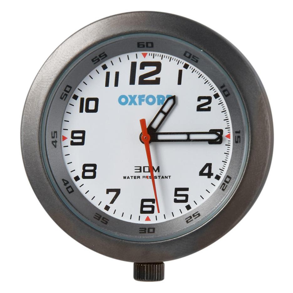Oxford AnaClock -Titan Case&Whi Face (OX561)