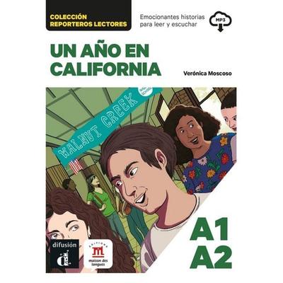 Un año en California, Taschenbuch von Verónica Moscoso, Klett Sprachen GmbH, 978-3-12-930017-6