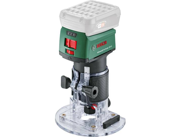 BOSCH Home & Garden 06039D5000 BOSCH Home & Garden AdvancedTrimRouter 18V-8 Jeu de fraises à chantourner sans fil 18\,0 V\, sans batterie