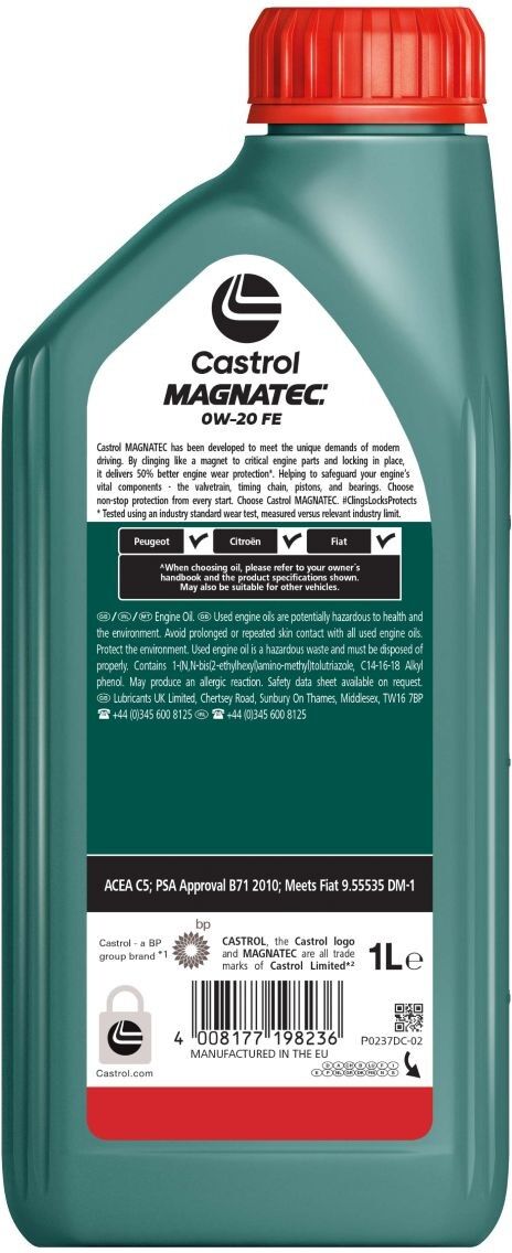 CASTROL 1608A6 Moottoriöljy
