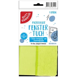 GUT&GÜNSTIG Fenstertuch Mikrofaser 60 °C waschbar