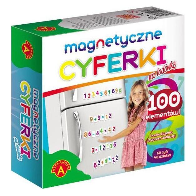 Alexander Magnetische Zahlen am Kühlschrank 100 Stk. (GA-1132)