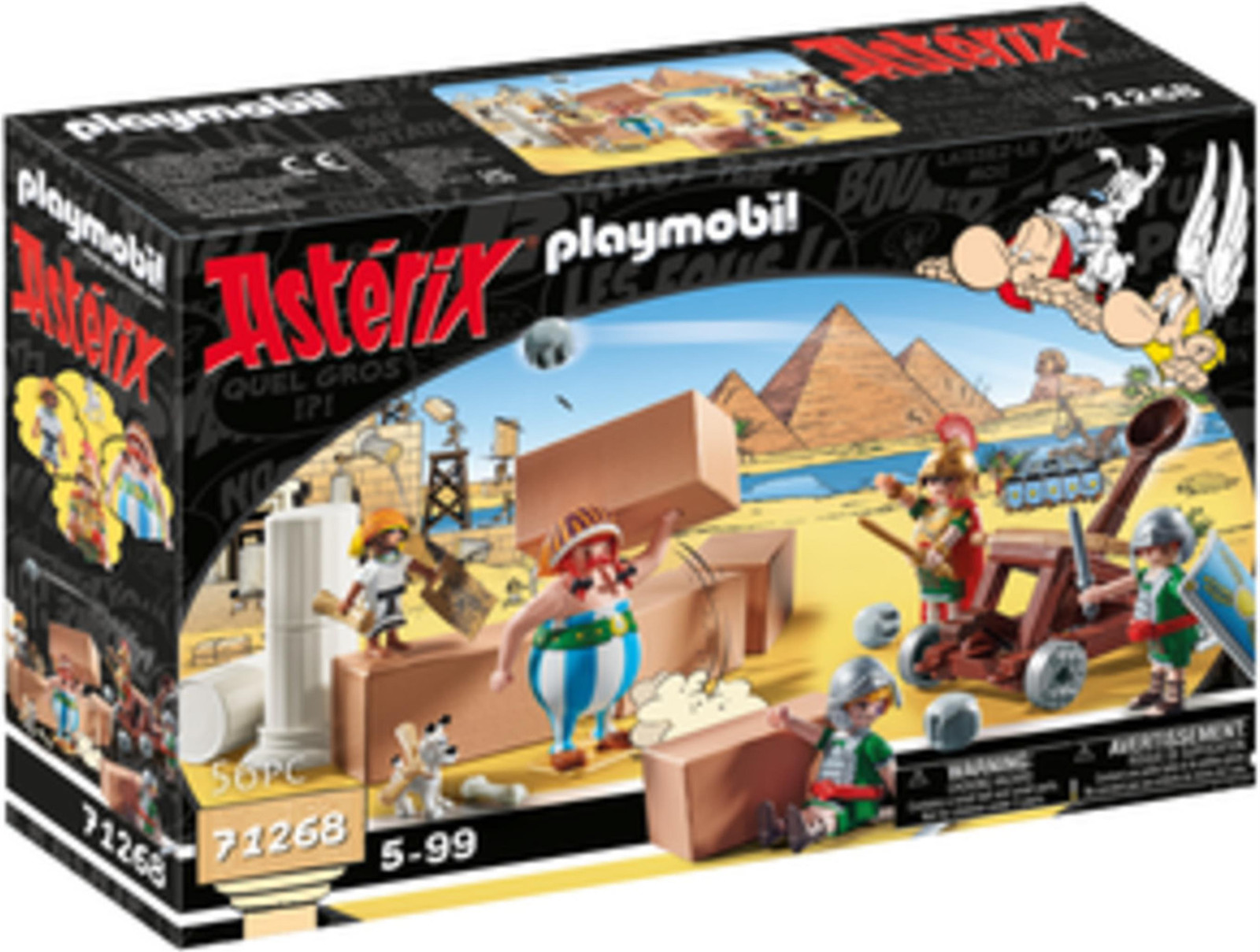 Playmobil 71268 Numerobis en de Slag bij het Paleis Asterix Set met 56 stuks