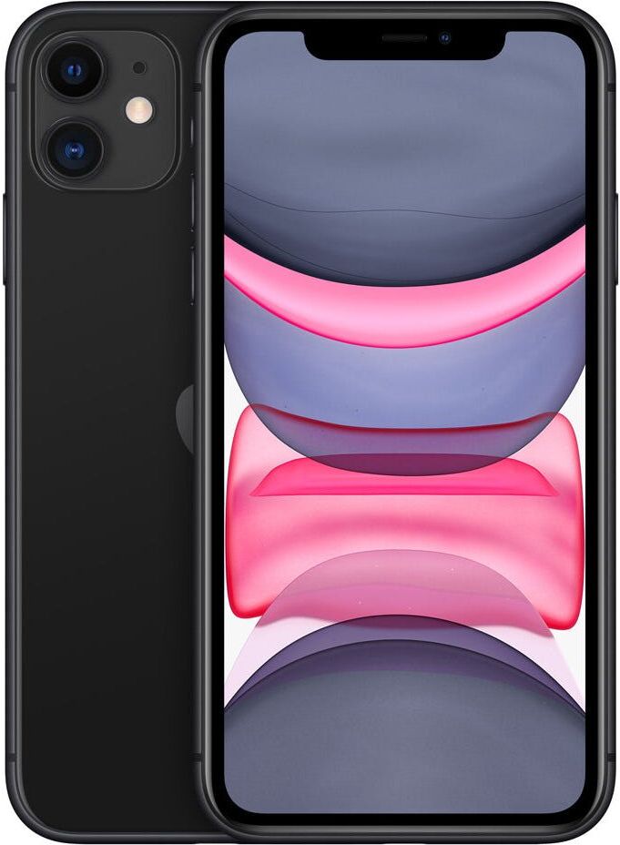 Apple iPhone 11 128GB Schwarz Refurbished