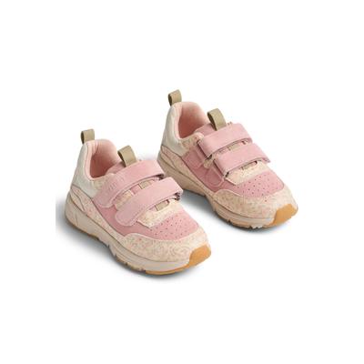 Sneaker WHEAT "WHEAT Sneaker Alin", Mädchen, Gr. 30, coral flowers, Leder, unifarben, Schuhe Sneaker