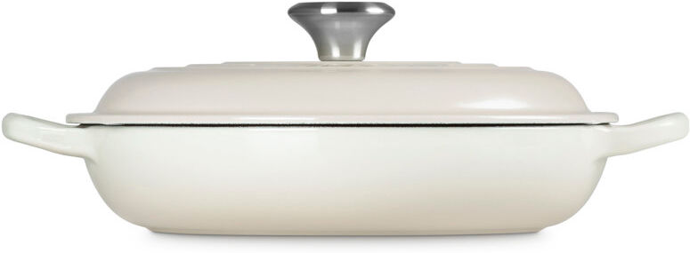 Le Creuset Signature Shallow Casserole 22cm Meringue 1.47L