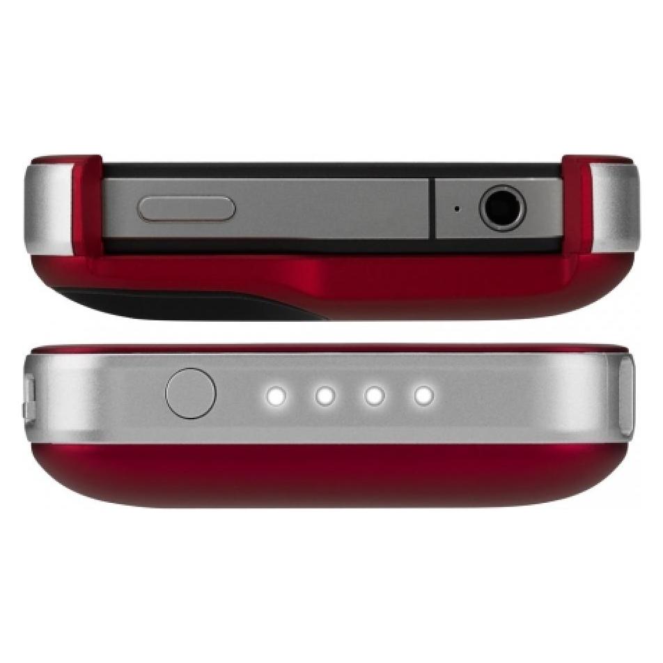 mophie Juice Pack Air Aufladbares iPhone 4/4S Cover rot (PRODUCT) RED (Apple iPhone 4, Apple iPhone 4s) (00810472020037)
