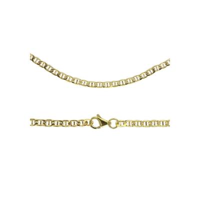 Goldkette FIRETTI "Schmuck Geschenk Gold 333 Halskette Stegpanzerkette" Gr. 60, gold (gelbgoldfarben), Halsketten, Damen, 60, Gelbgold 585, B: 3,4mm, Goldkette, Made in Germany, B:3,4mm, Topseller