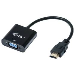 i-tec HDMI2VGAADA HDMI Adapter [1x HDMI-Stecker - 1x VGA-Buchse] Mehrfarbig 0.15 m