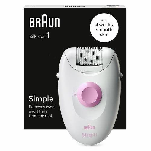 Braun Epilierer Pink, Weiß