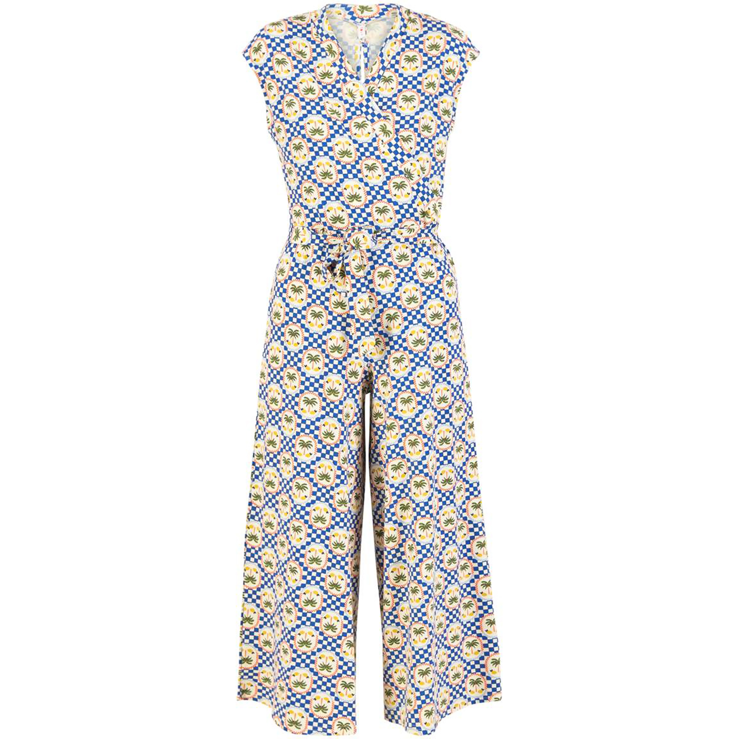Blutsgeschwister Hello Fritjes Culotte Jumpsuit Damen Jumpsuits weiss Größe L Lifestyle Hautfreundlich