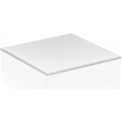 Keuco, Zubehör Badmöbel, Abdeckplatte EDITION 11 Crist.Gl 702x3x524mm we sat