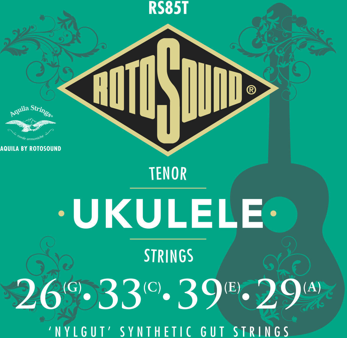 Rotosound RS85T Nylgut Tenor Ukulele Strings