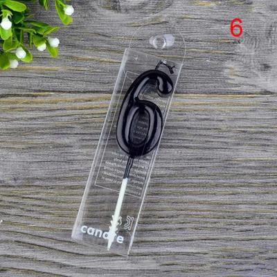 Uplift Picks Black Number Birthday Candle Makes Every Milestone Cake Look Striking Instantly h