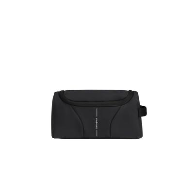 Kulturbeutel SAMSONITE "GLAM-GO", Damen, Gr. B/H/T: 24cm x 12,5cm x 14cm, schwarz, Polyester, Taschen Kulturbeutel, Handgepäcktauglich nach IATA-Empfehlung, mit Innentasche