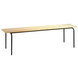 CP Sitzbank 1,60 m, komplett montiert braun, 160x46x46 cm