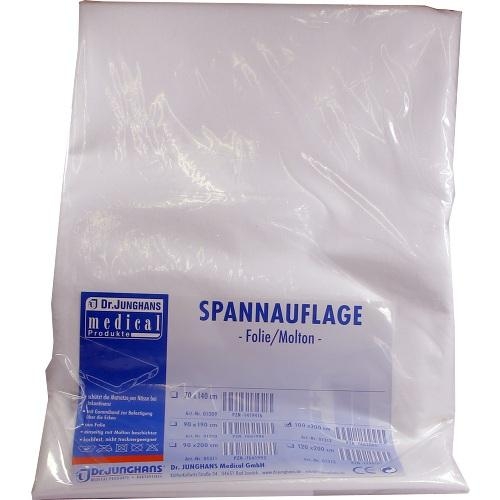 Dr. Junghans Medical GmbH Molton Spannauflage 100x200 cm mit Folie einseitig 07662000