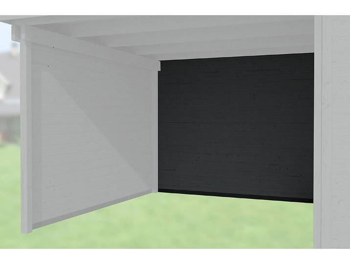 Weka Rückwand für Anbau Typ 126 + 172 Holz Anthrazit 150 × 21 cm