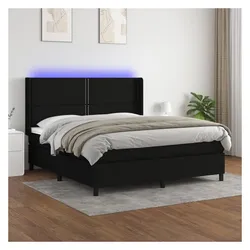 vidaXL, Boxspringbett, Alexandria (Flach mit Nägeln) (180 x 200 cm)