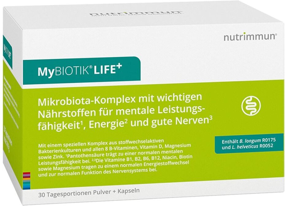Mybiotik Life+ Kombipackung 30x1,5 g Plv.+60 Kapsel (n)