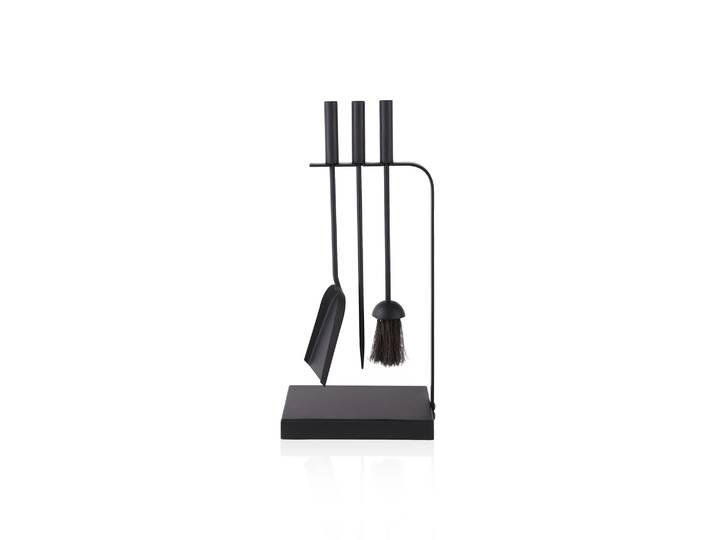 Kaminbesteck 4tlg. Schwarz