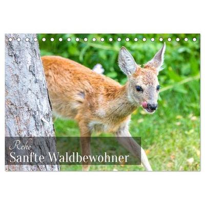 Rehe - Sanfte Waldbewohner (Tischkalender 2027 DIN A5 quer), CALVENDO Monatskalender