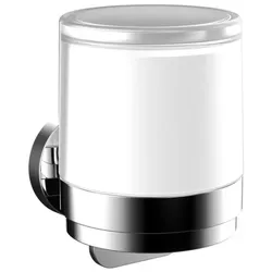 emco round Einhand-Seifenspender Glasteil satiniert, chrom, 432100101 432100101