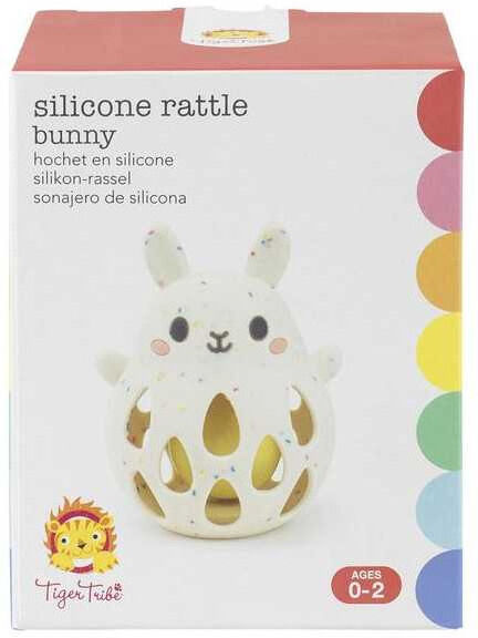 Hochet en silicone Lapin - Tiger Tribe