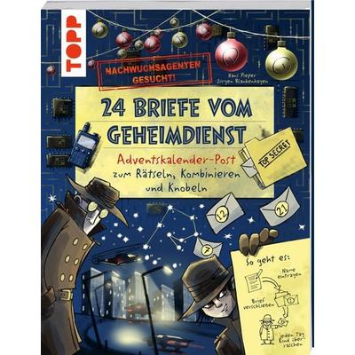 Nachwuchsagenten gesucht! 24 Briefe vom Geheimdienst. Adventskalender-Post zum Rätseln, Kombinieren und Knobeln, Taschenbuch von Hans Pieper,