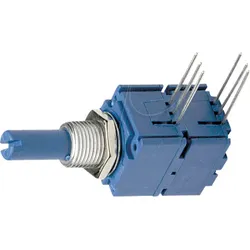BOU 91A2AD15D15L - Drehpotentiometer, 10 kOhm, logarithmisch, 6,35 mm