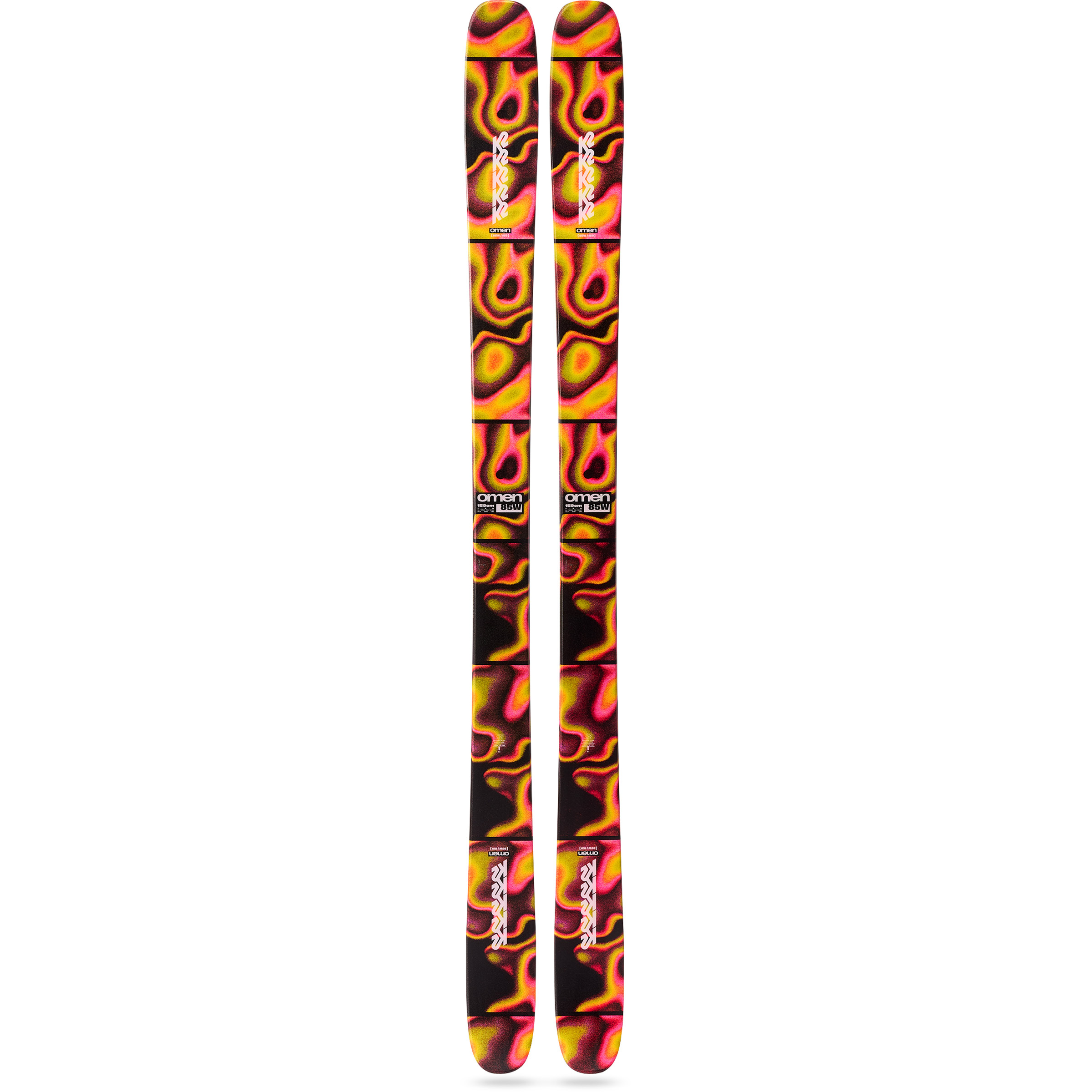 K2 Omen 85 Freerideski 26/27 Damen Ski weiss Größe 169CM Freeride