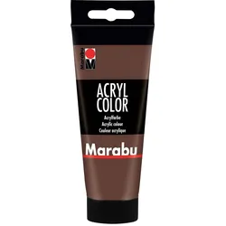 Marabu Acrylfarbe, mittelbraun, 100,0 ml
