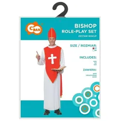 GoDan Bischofskostüm für Erwachsene, Grösse 52 (52)
