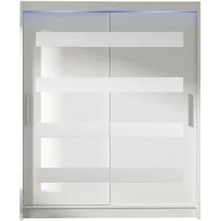 SCHWEBETÜRENSCHRANK Westa XIII, mit RGB LED Beleuchtung