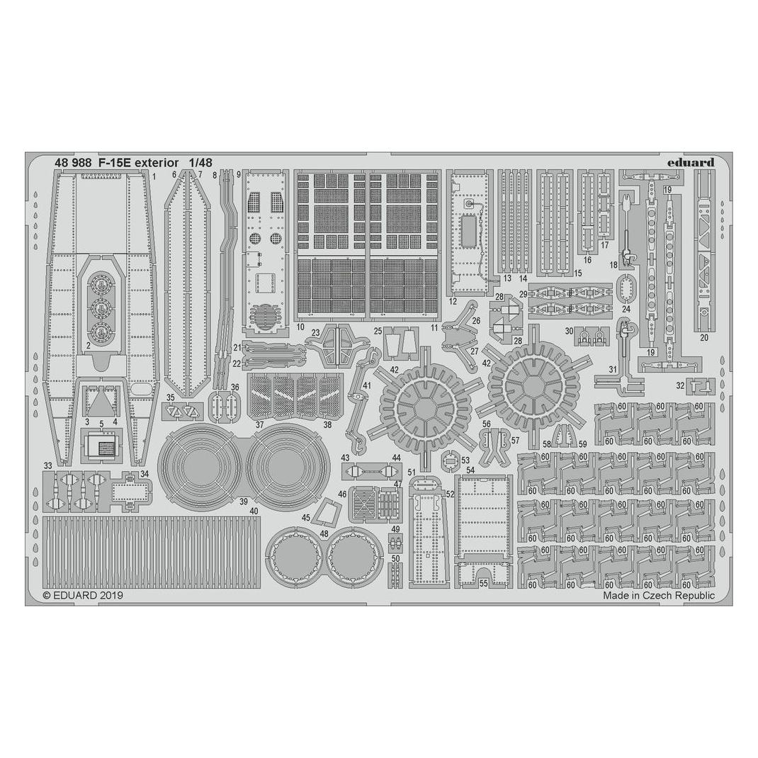 Eduard F-15E exterior for Great Wall Hobby (48988)