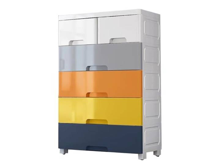 LYHXYLFT Nachttisch Mit Schubladen, Kommode Mit 5 Schubladen for Schlafzimmer, Bodenschrank, for Wohnzimmer, Flur, Büro, Wohnung, Maisonette-Wohnung