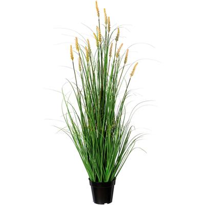 Kunstgras CREATIV GREEN "Grasbusch Pennisetum", grün, B:18cm H:120cm L:18cm, Obermaterial: 100% Polyethylen, Kunstpflanzen