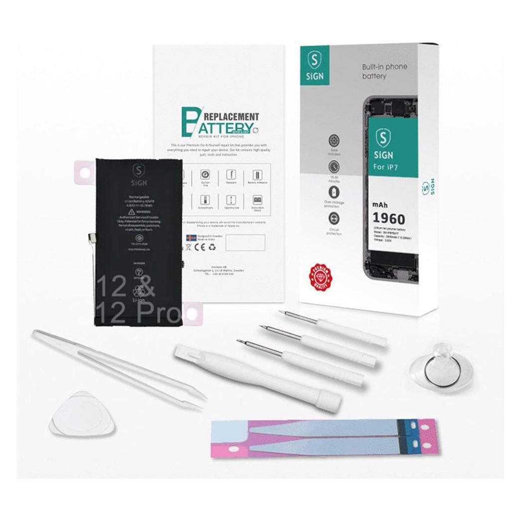 SIGN Complete Battery Replacement Kit - iPhone 12/12 pro (SN-IP12BATT)
