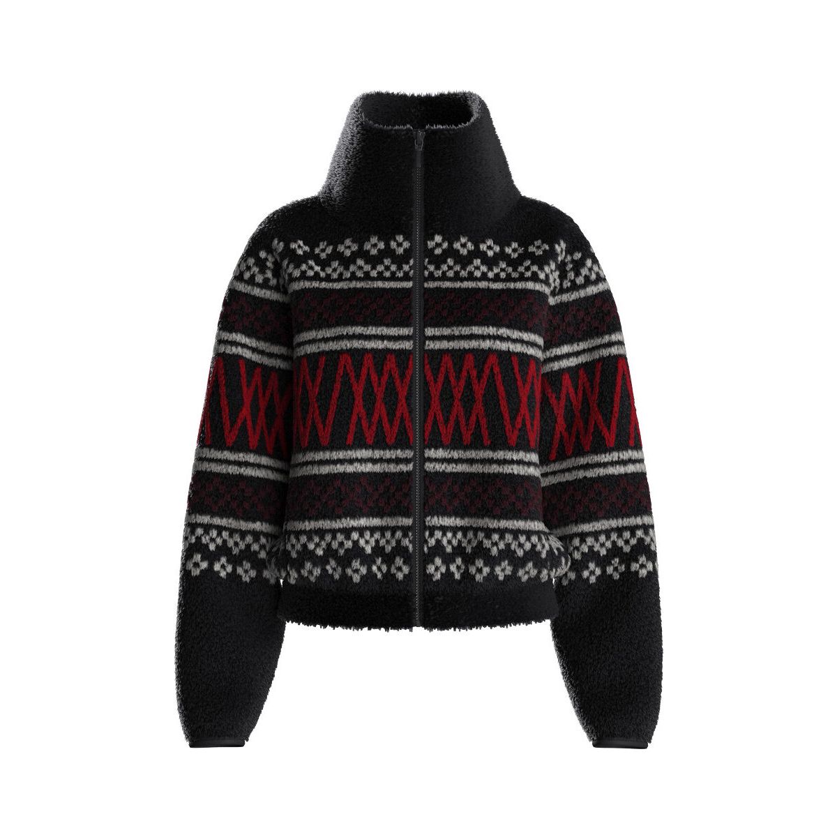 We Norwegians Setesdal Pile Jacket Women black (99) XS 27620199