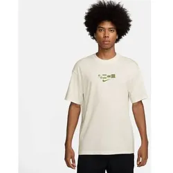 Nike Herren T-Shirts/Tanks lg.Arm He/Uni U NSW TEE M90 OC MED GFX BR, Größe M in Weiß Weiß
