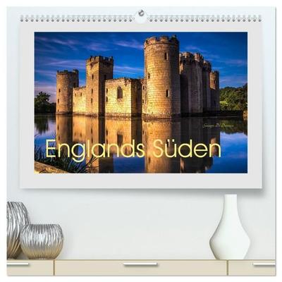 Englands Süden (hochwertiger Premium Wandkalender 2027 DIN A2 quer), Kunstdruck in Hochglanz