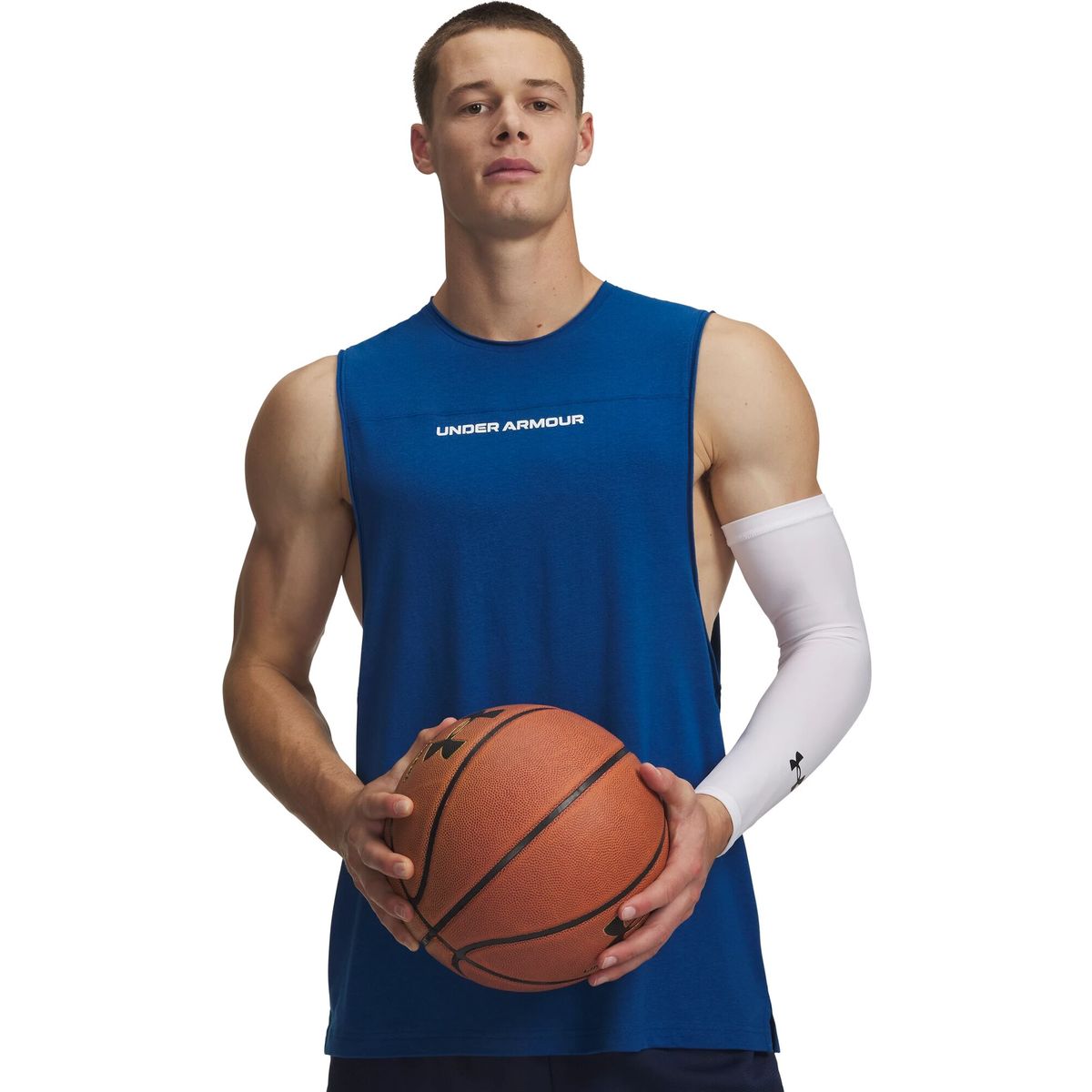 Under Armour Hoops Training Tank blue white (426) S 6012823-426-SM