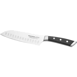 Tescoma Japanisches Messer AZZA SANTOKU 14 cm, Küchenmesser, Silber