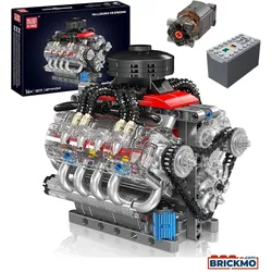 Mould King Chevy LSX454 Motorisierter V8-Motor 10171S
